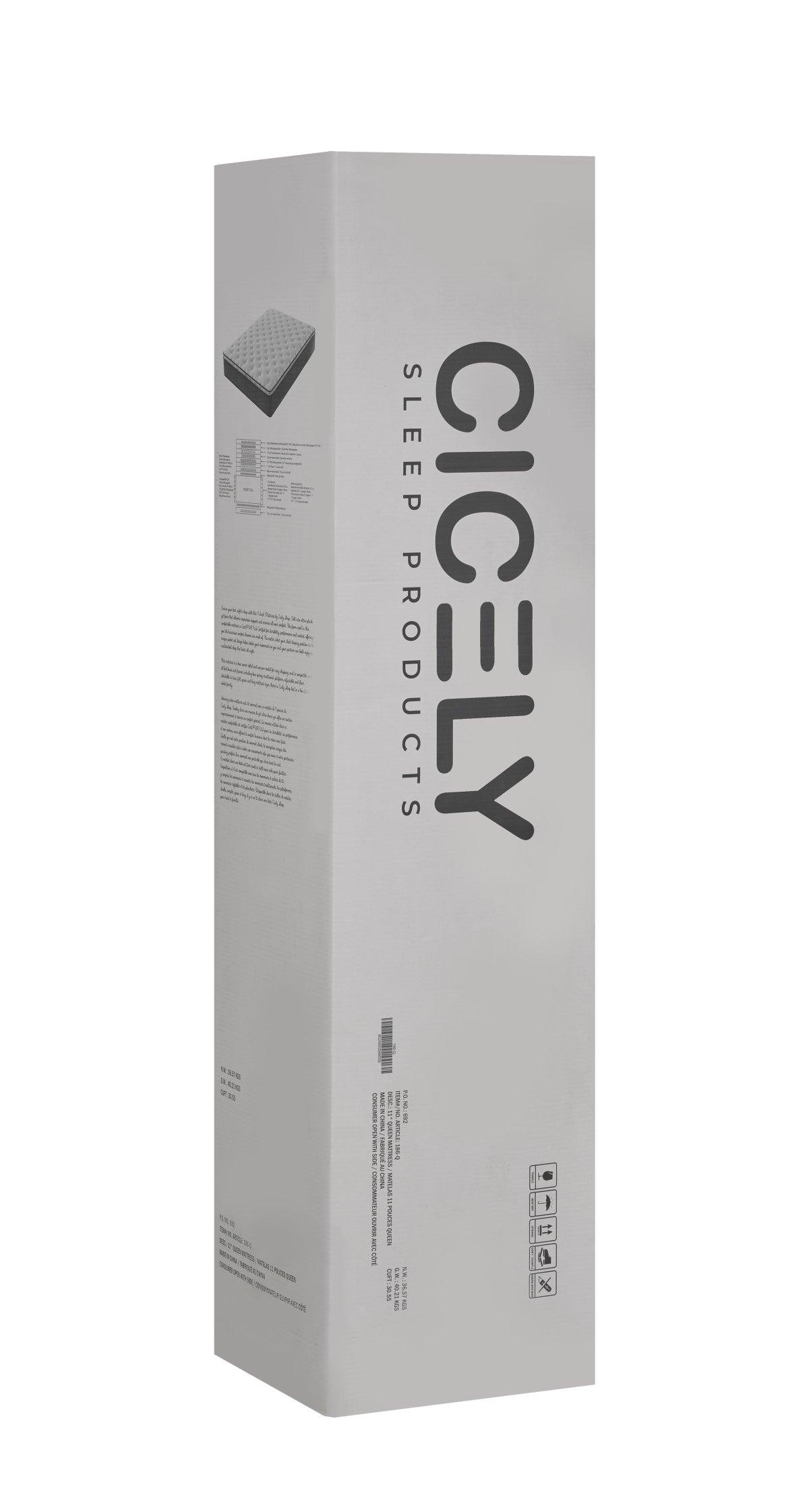 Cicely 11" Ultra-Plush Gel Foam - Furnish 4 Less