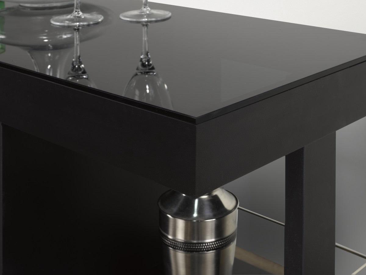 Bar Cabinet in Black - B15302 - Furnish 4 Less