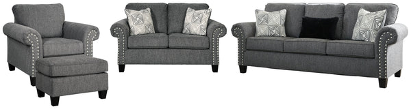Agleno Sofa, Loveseat, and Chair - Furnish 4 Less