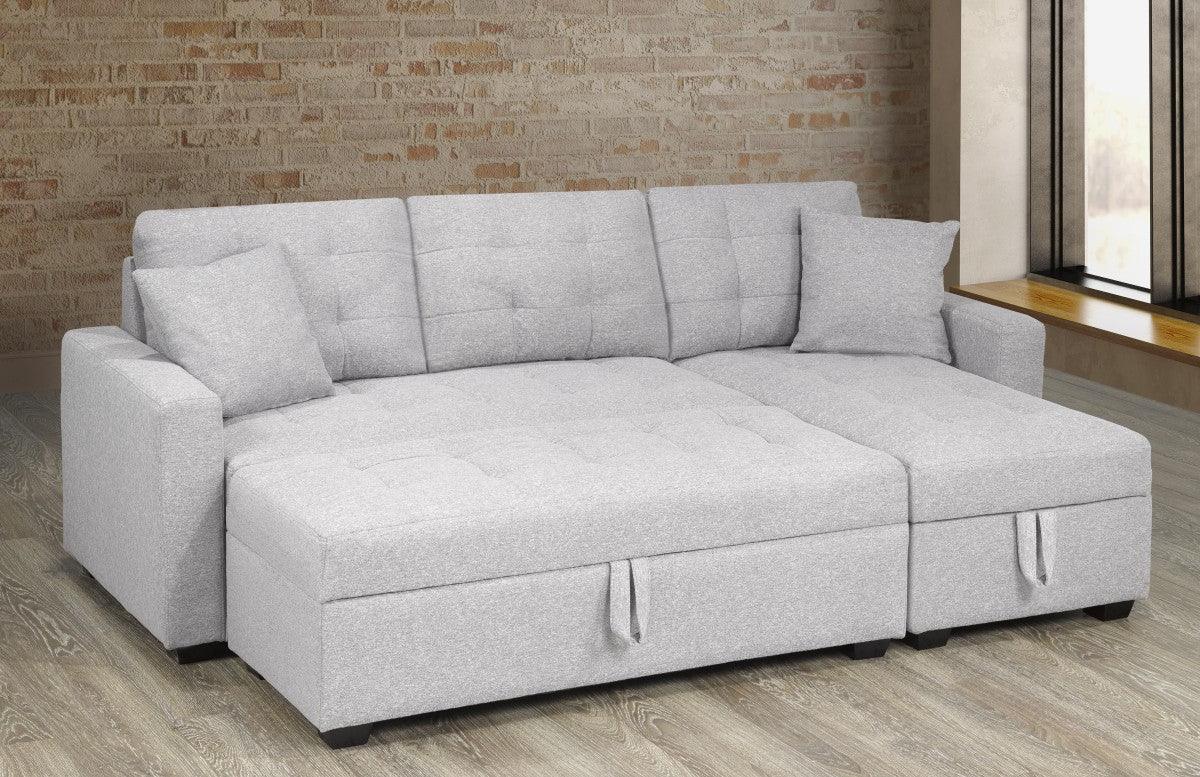 Reversible Storage Sectional w/ Ottoman - B2111 - Furnish 4 Less