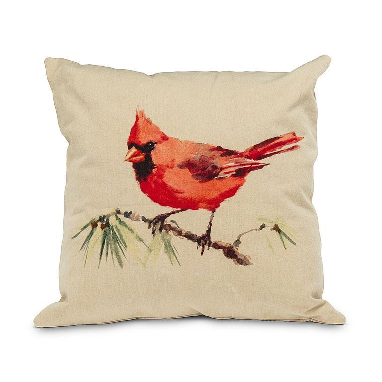 Square Cardinal Pillow - Furnish 4 Less