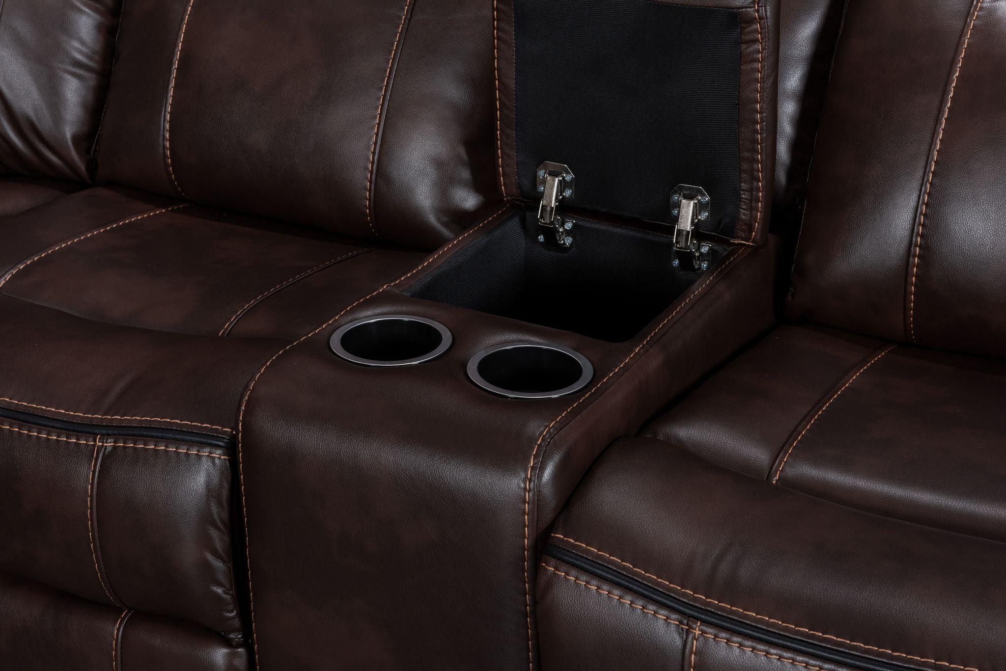 Neoma Manual Reclining Sectional - Furnish 4 Less