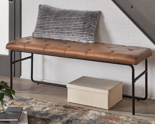 Donford Upholstered Accent Bench - Furnish 4 Less