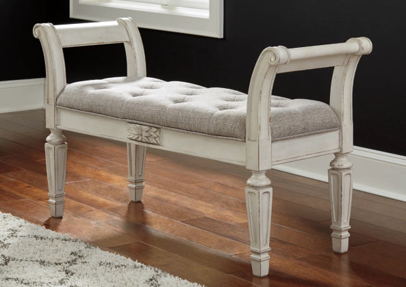 Realyn Accent Bench - Furnish 4 Less