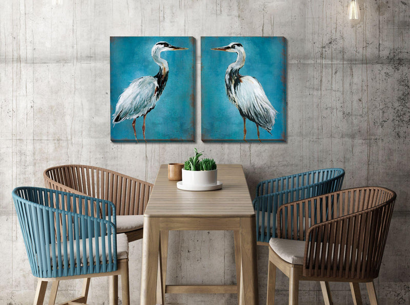 Great Blue Heron I & II - Furnish 4 Less