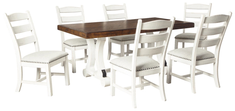 Valebeck Dining Table and 6 Chairs - Furnish 4 Less