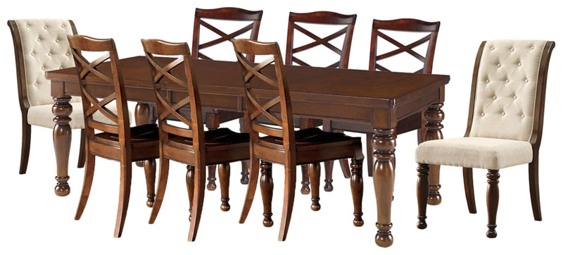Porter Dining Table and 8 Chairs - Furnish 4 Less