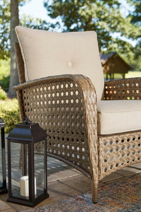 Braylee Lounge Chair with Cushion (Set of 2) - Furnish 4 Less
