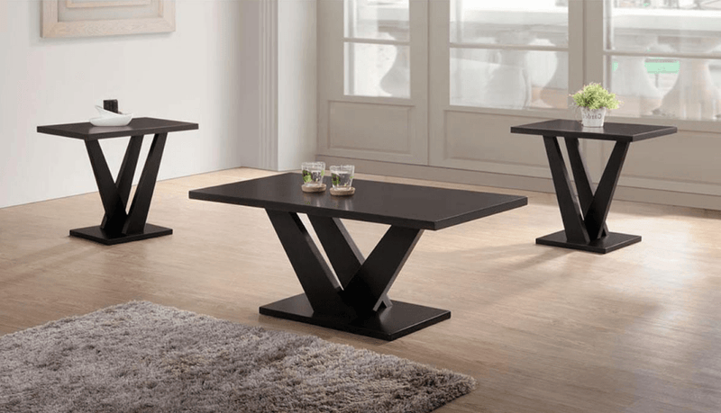 Carla 3-piece Coffee Table Set - KW4321 - Furnish 4 Less
