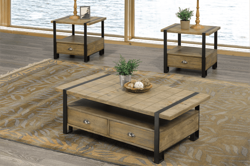 3-piece Coffee Table Set - T5047 - Furnish 4 Less
