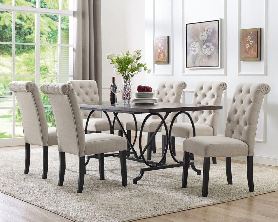 7-piece Dining Set - B185 - Furnish 4Less
