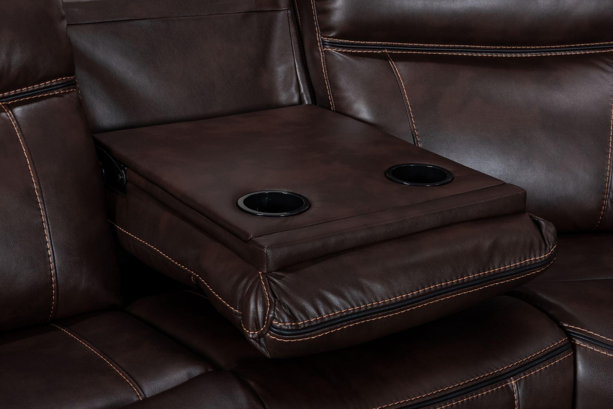 Neoma Manual Reclining Sectional - Furnish 4 Less