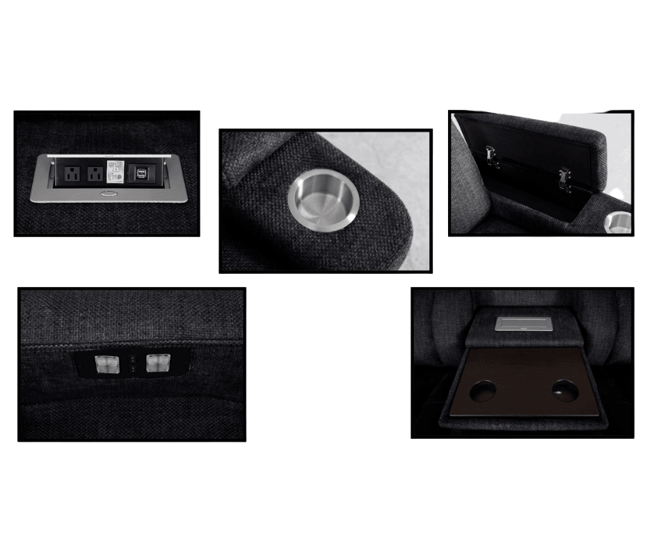 Calvino Power Recliner Sofa Set - KW8638 - Furnish 4 Less