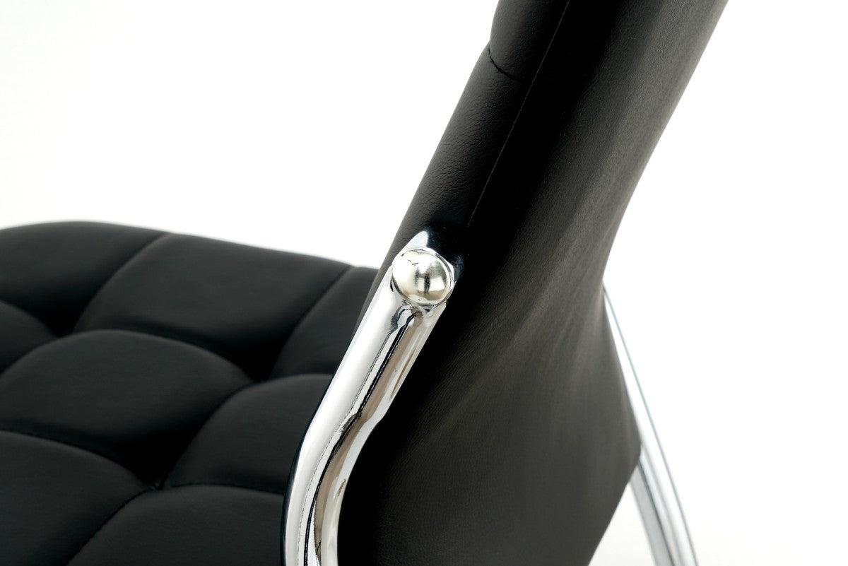 DINING CHAIR (SET OF 4) BLACK - B1142 - Furnish 4 Less