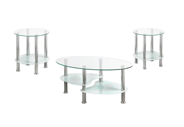 3 Piece Coffee Table Set IF-2605 - Furnish 4Less