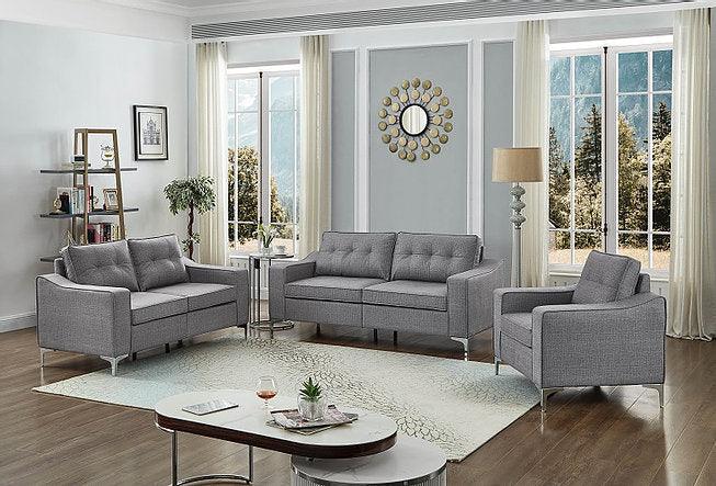 3-piece Sofa Set - IF-8004 - Furnish 4Less