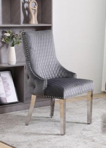 Deep Tufted Dining Chair - IF-1280 - Furnish 4 Less