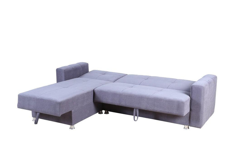 Lay-flat Sectional Sofa Bed w/ Storage - IF-9470 - Furnish 4 Less