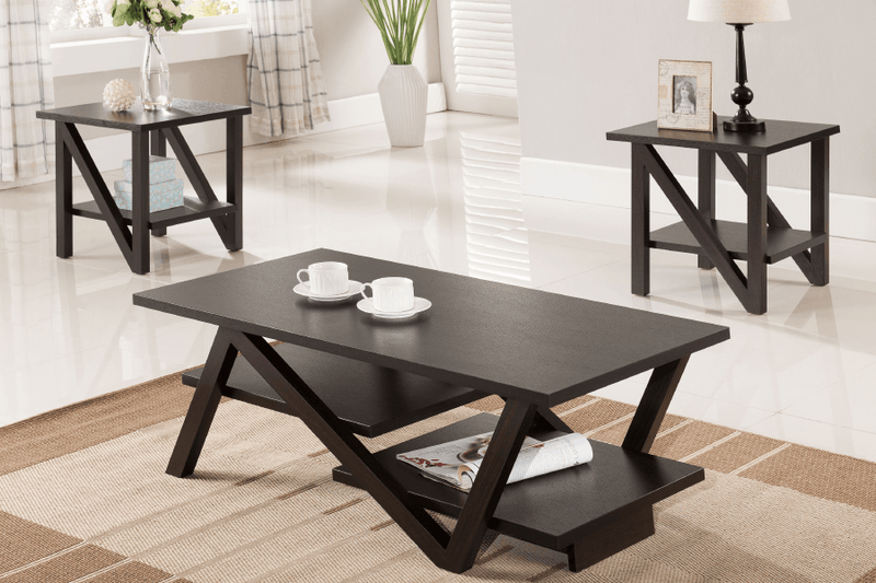 3-piece Coffee Table Set - 403 - Furnish 4Less