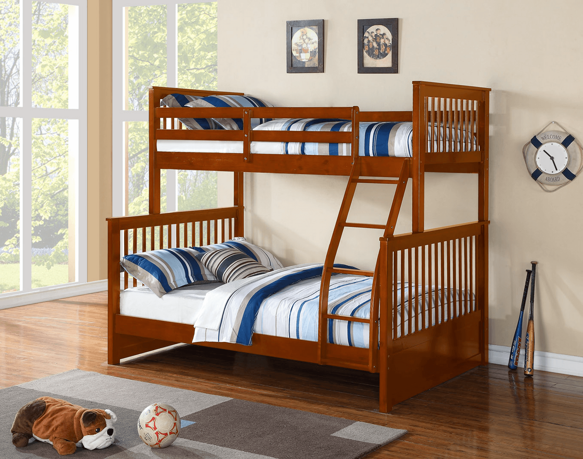 Single/Double Bunk Bed - IF-122 - Furnish 4 Less