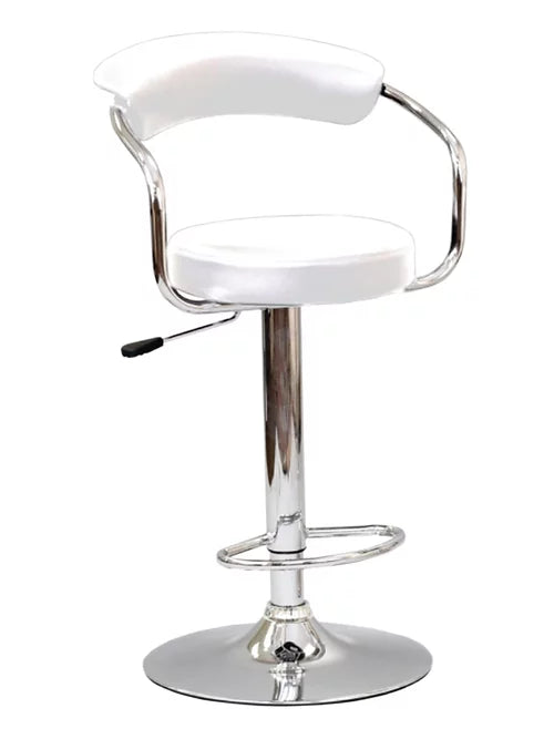 PU Leather Bar Stools, Set of 2 (Black, Espresso, Grey, Red, White) - IF-7500 - Furnish 4 Less