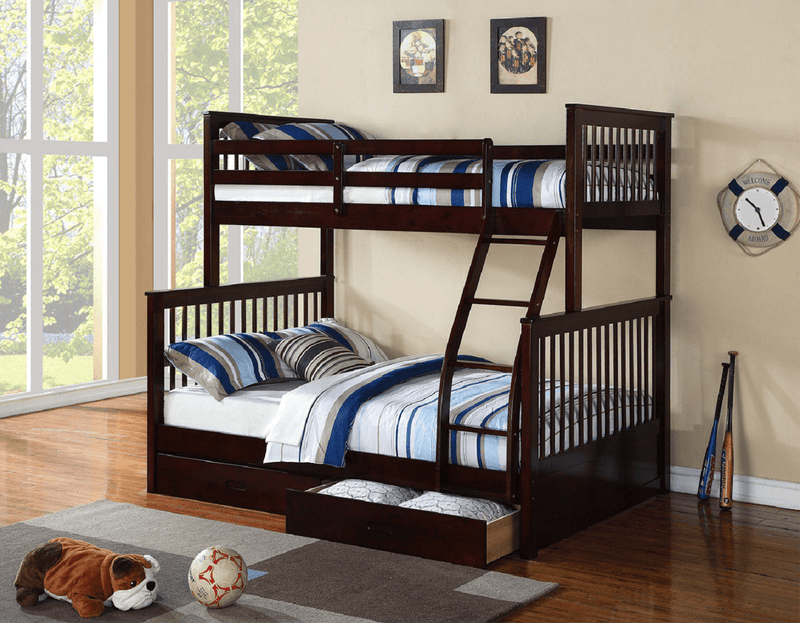 Single/Double Bunk Bed - IF-122 - Furnish 4 Less