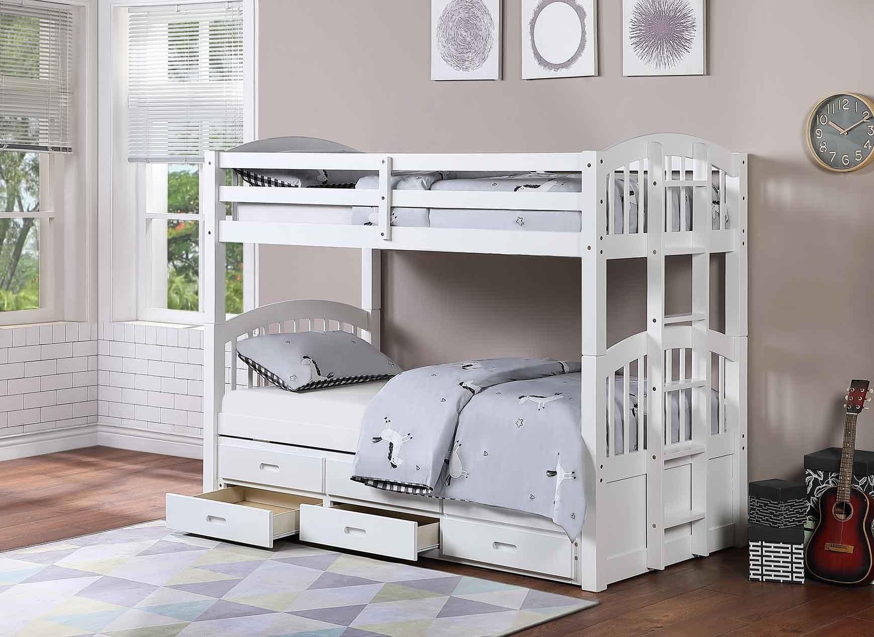 Single/Single/Single Bunk Bed - IF-1840 - Furnish 4 Less