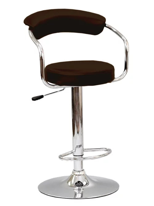 PU Leather Bar Stools, Set of 2 (Black, Espresso, Grey, Red, White) - IF-7500 - Furnish 4 Less