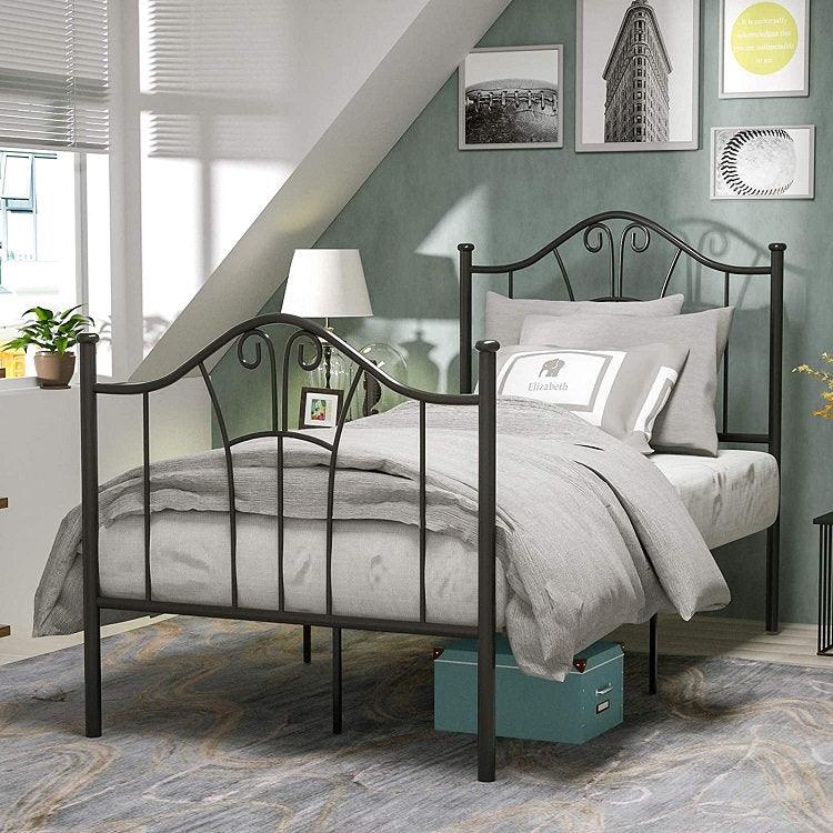 Single/Twin Size Metal Bedframe - IF-5268 - Furnish 4 Less