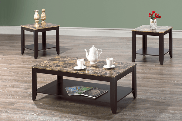 3-Piece Coffee Table Set - IF-3218 - Furnish 4 Less