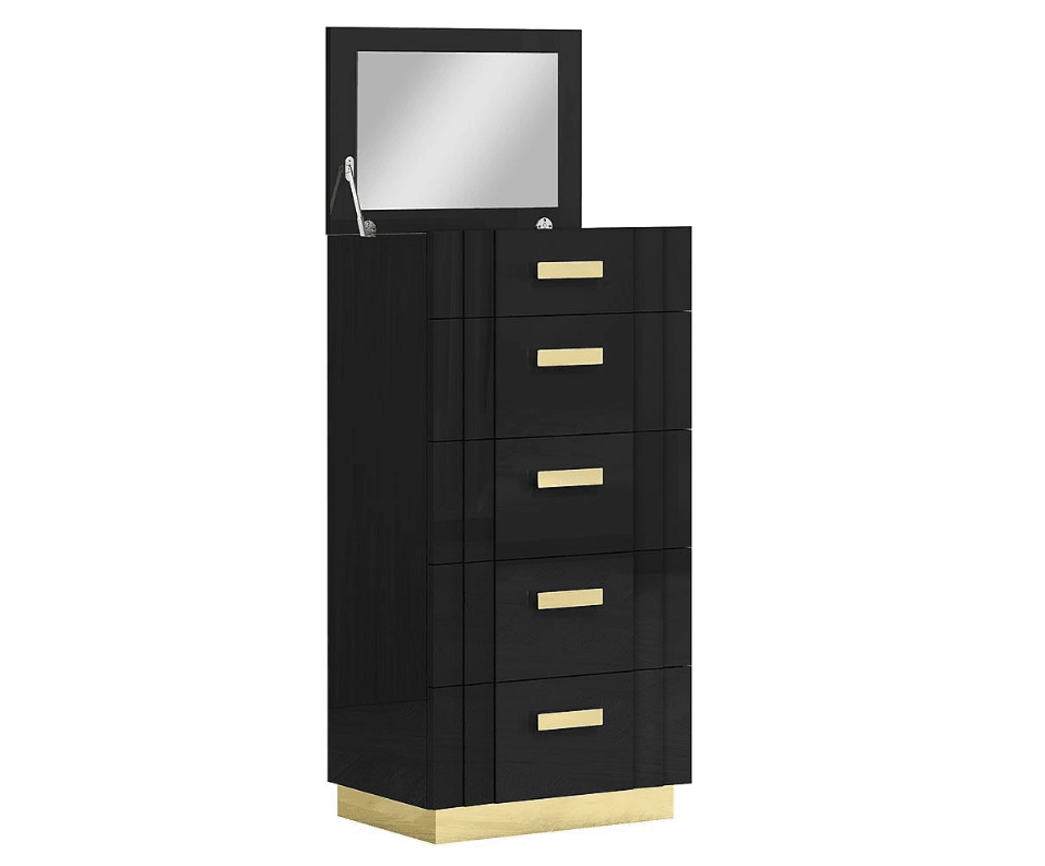 Glamour Bedroom Set - Furnish 4 Less