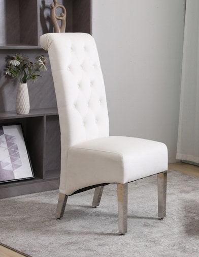 Velvet Dining Chairs, Set of 2 - IF-1270 - Furnish 4 Less