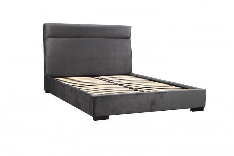Grey Platform Bed - B381 - Furnish 4 Less