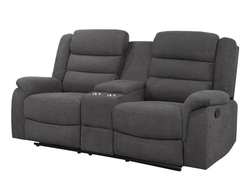 Recliner 2-Seater w/ Console- B6899 - Furnish 4 Less