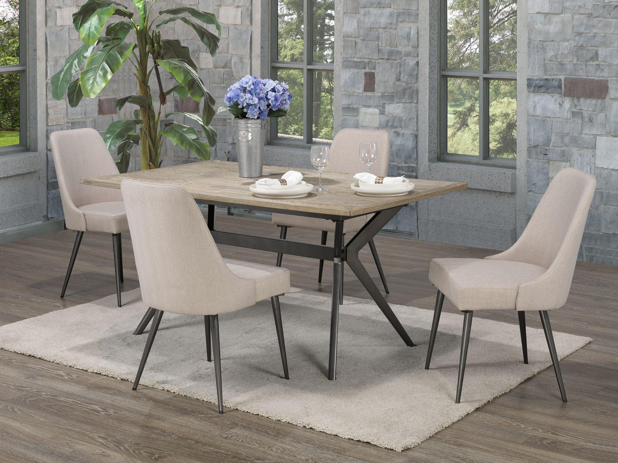 Celine 5/7-Piece Dining Set - B655 - Furnish 4 Less