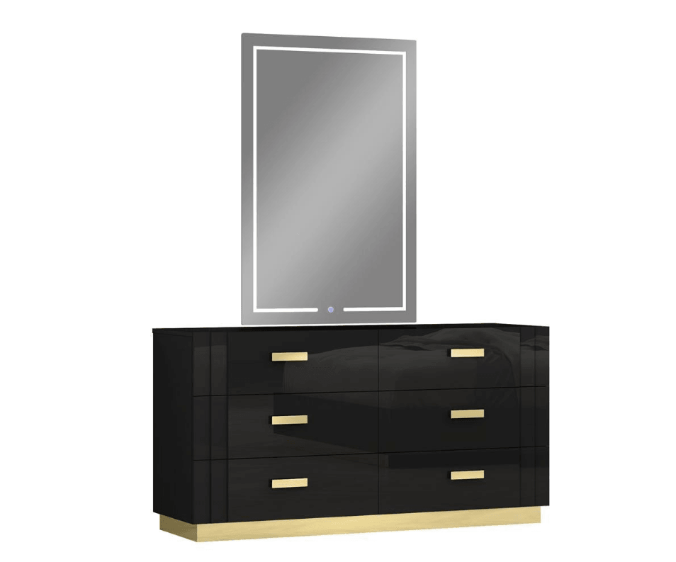 Glamour Bedroom Set - Furnish 4 Less