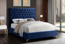 Tufted Velvet Bed IF-5642 - Furnish 4Less