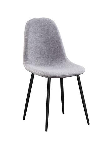 Grey Fabric Seat C-1745 (Set of 4) - Furnish 4 Less