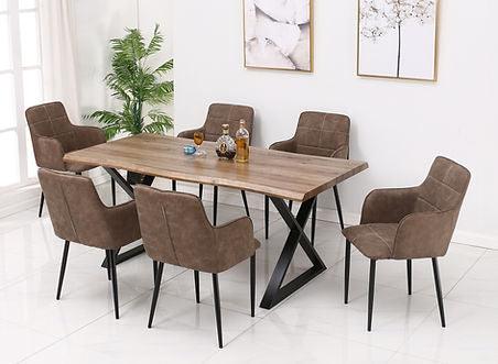 7 Piece Dining Set IF-1811 - Furnish 4Less