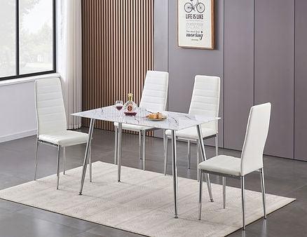5 Piece Dinette  IF-5080 - Furnish 4Less