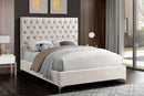 Tufted Velvet Bed IF-5642 - Furnish 4Less