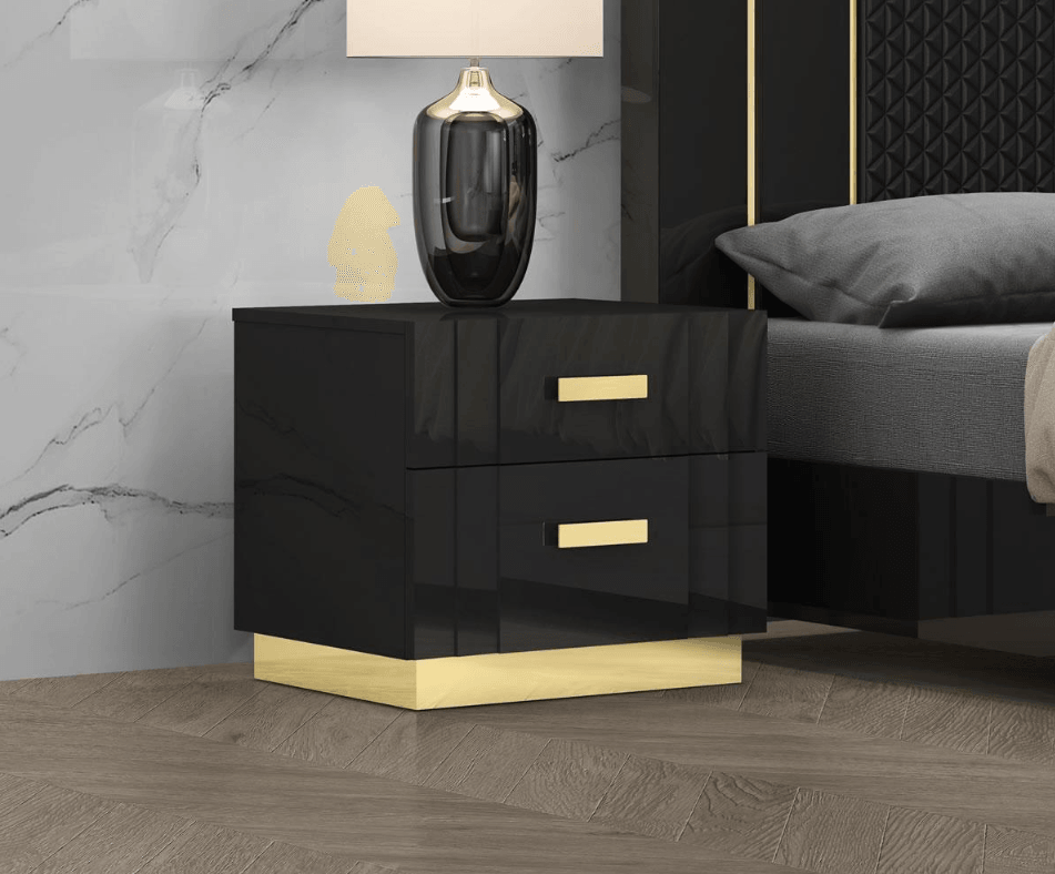 Glamour Bedroom Set - Furnish 4 Less